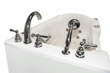 Walk in tub components